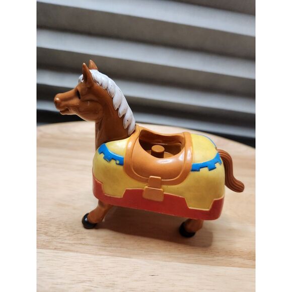 Playskool Lil Playmates Horse Toy – With Armor, Vintage Style - Picture 1 of 6